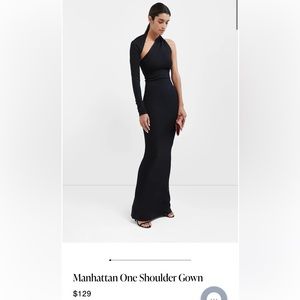 Marcella NYC Manhattan One Shoulder Gown